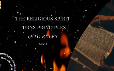 睚鲁的圣经世界-使徒行传11 耶路撒冷教会被宗教的灵控制 神的工作转向外邦的安提阿