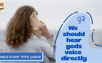 #Bible Study With #Jairus #deuteronomy 18-16 We Should Hear God’s Voice Directly