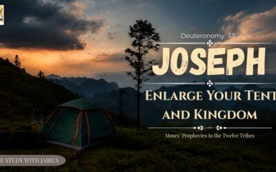 Deuteronomy 33: Moses’ Prophecies to the Twelve Tribes -Joseph: Enlarge Your Tent and Kingdom